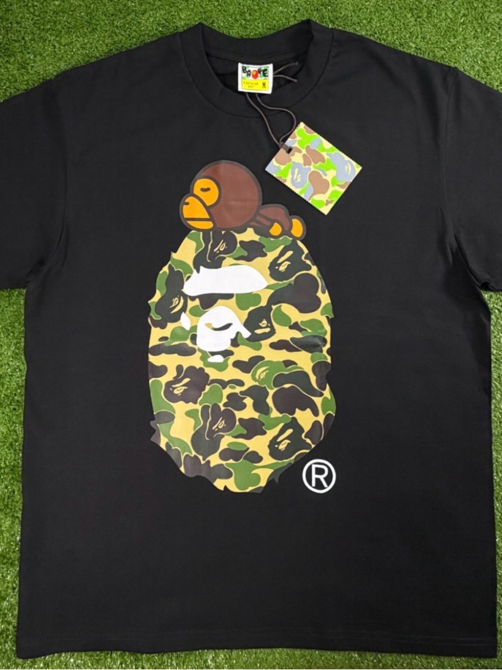 Black Camo Graphic Tshirt